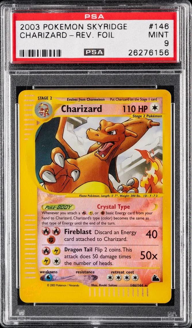 Charizard slab