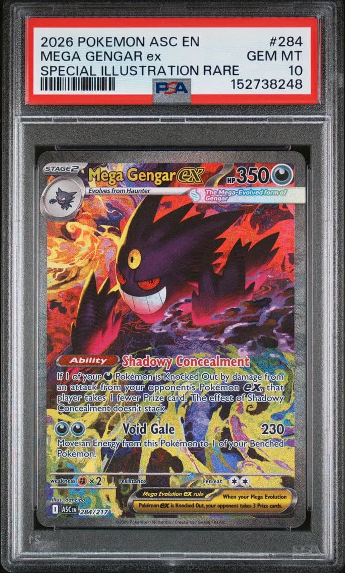 Mega Gengar ex slab