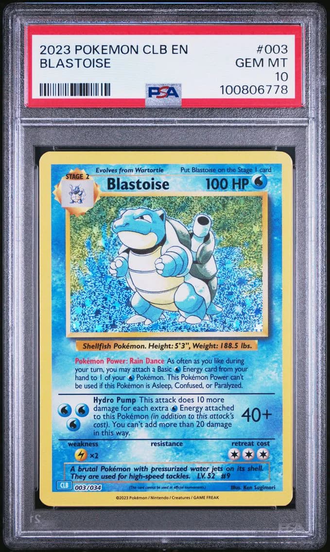 Blastoise slab
