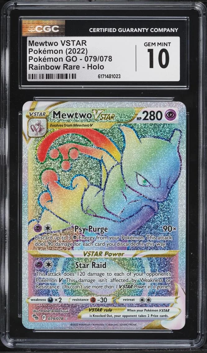 Mewtwo VSTAR slab