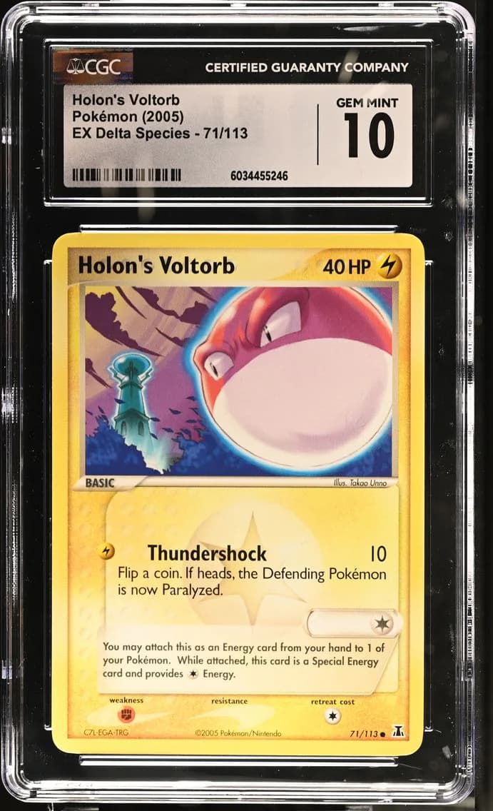 Holon's Voltorb slab