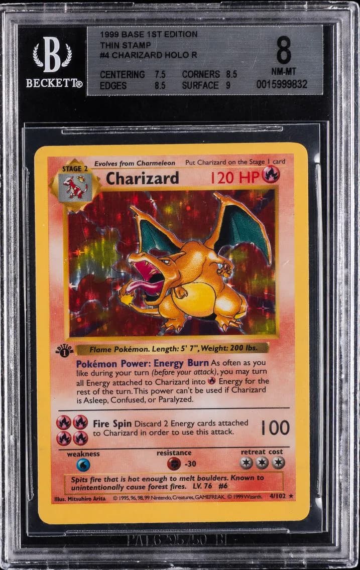 Charizard slab