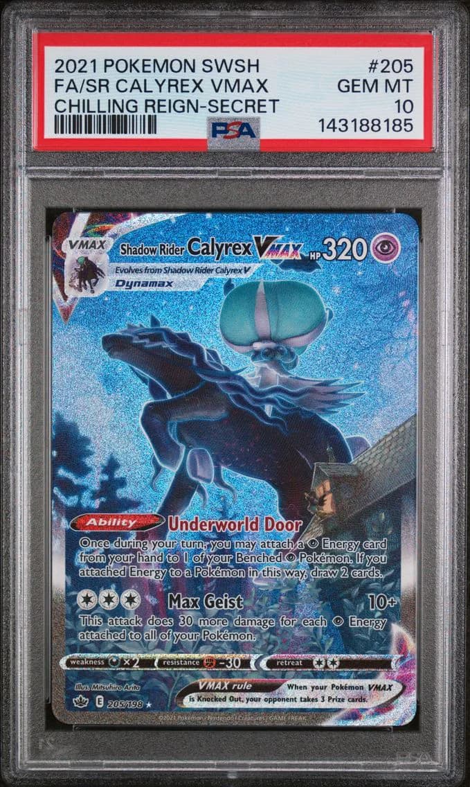 Shadow Rider Calyrex VMAX slab