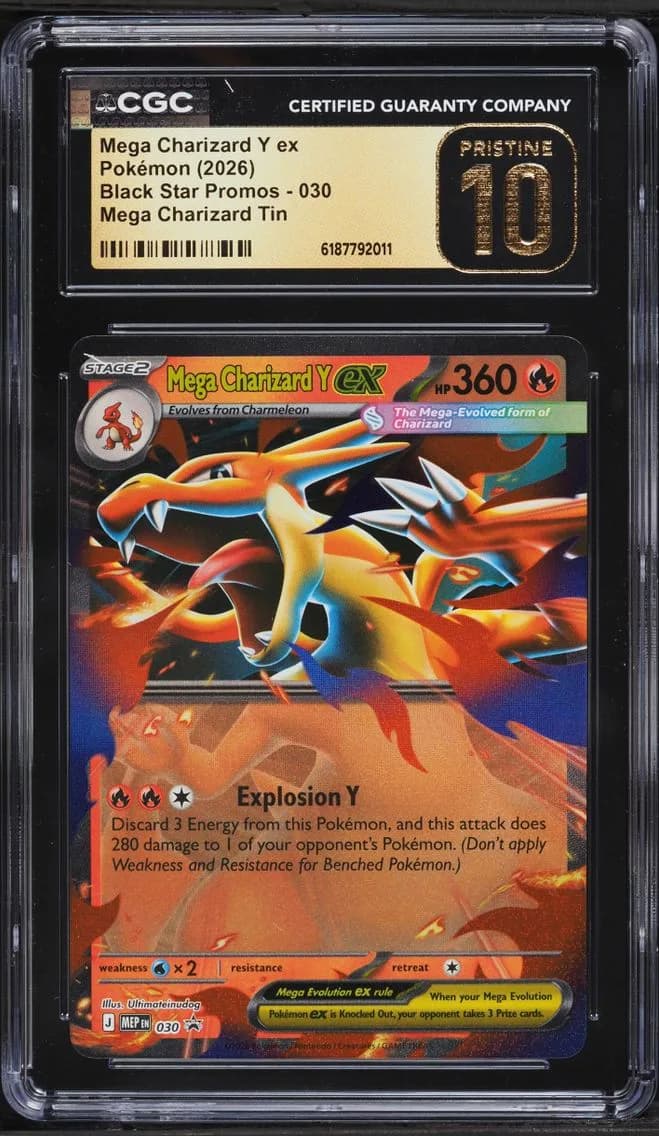 Mega Charizard Y ex slab
