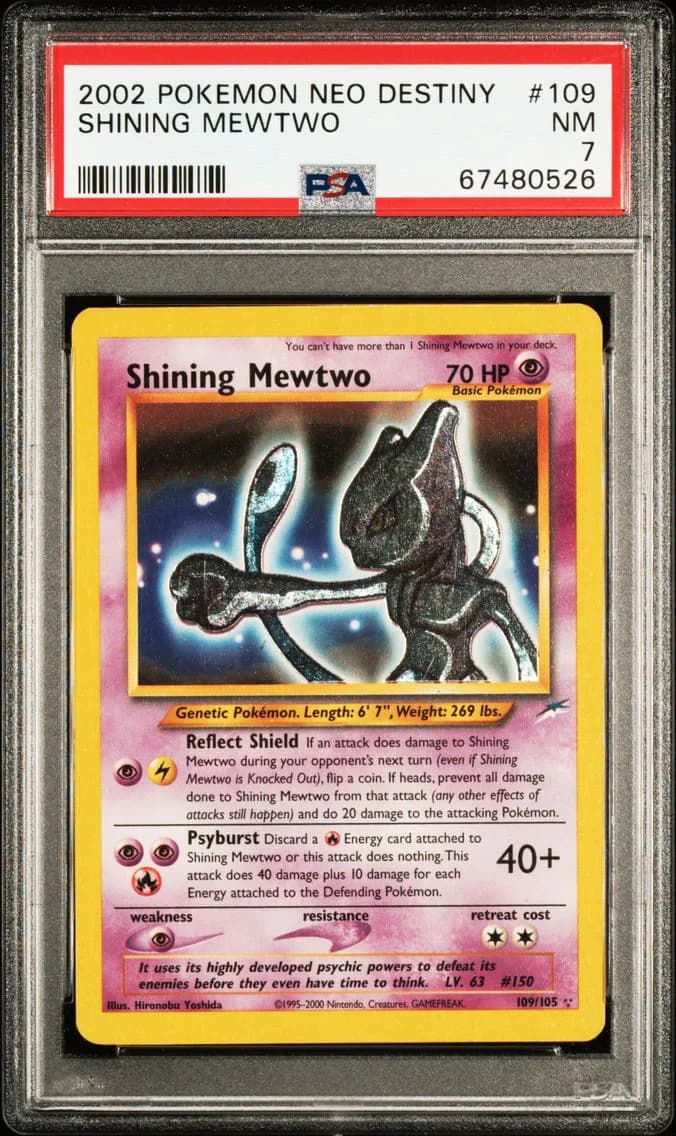 Shining Mewtwo slab