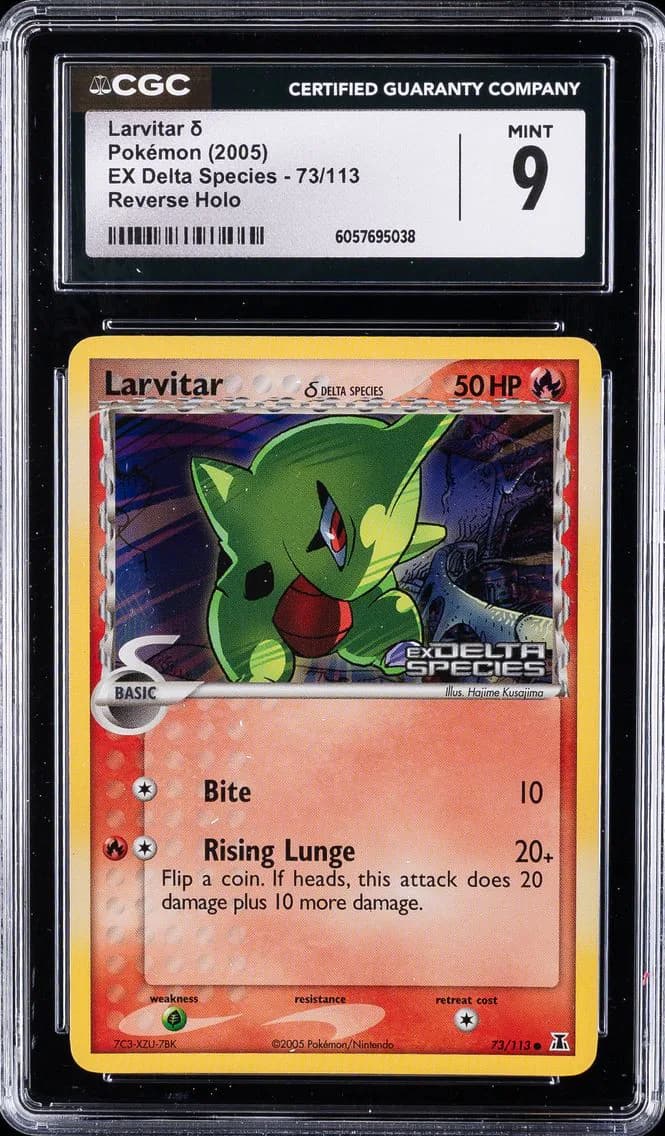 Larvitar δ slab