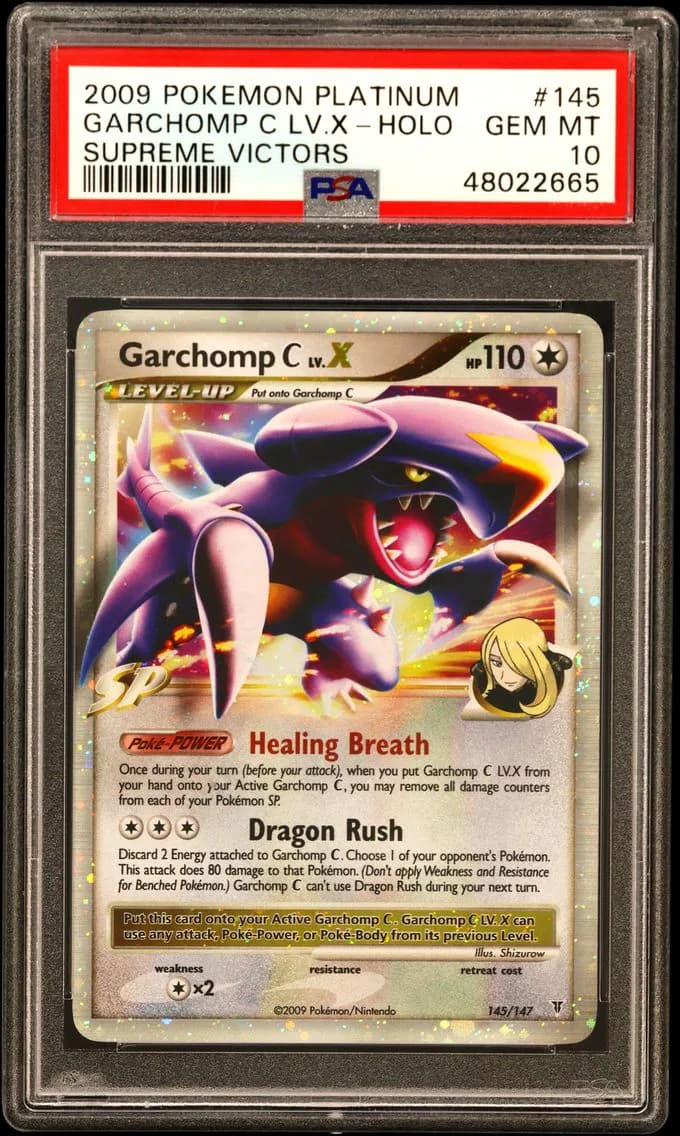 Garchomp C LV.X slab