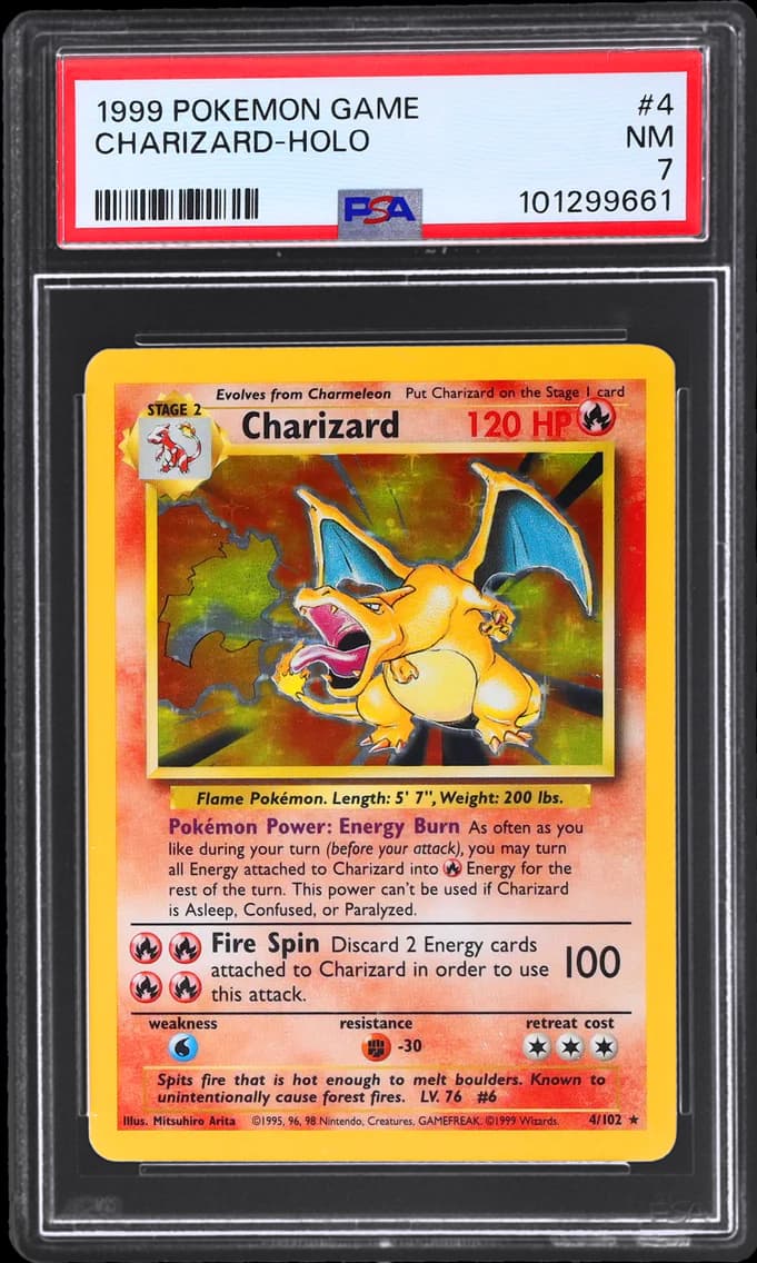 Charizard slab