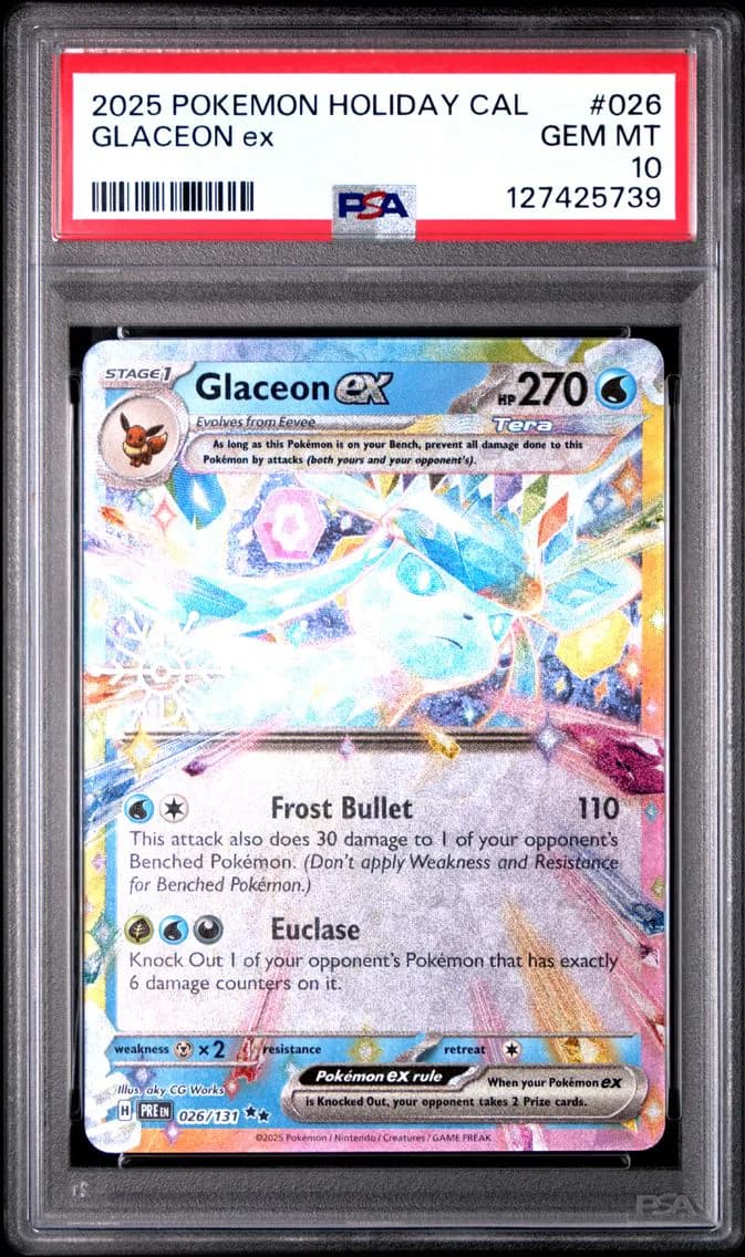 Glaceon ex slab