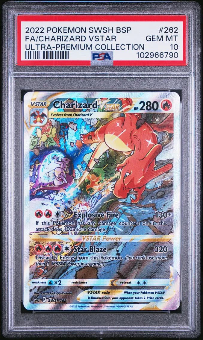 Charizard VSTAR slab