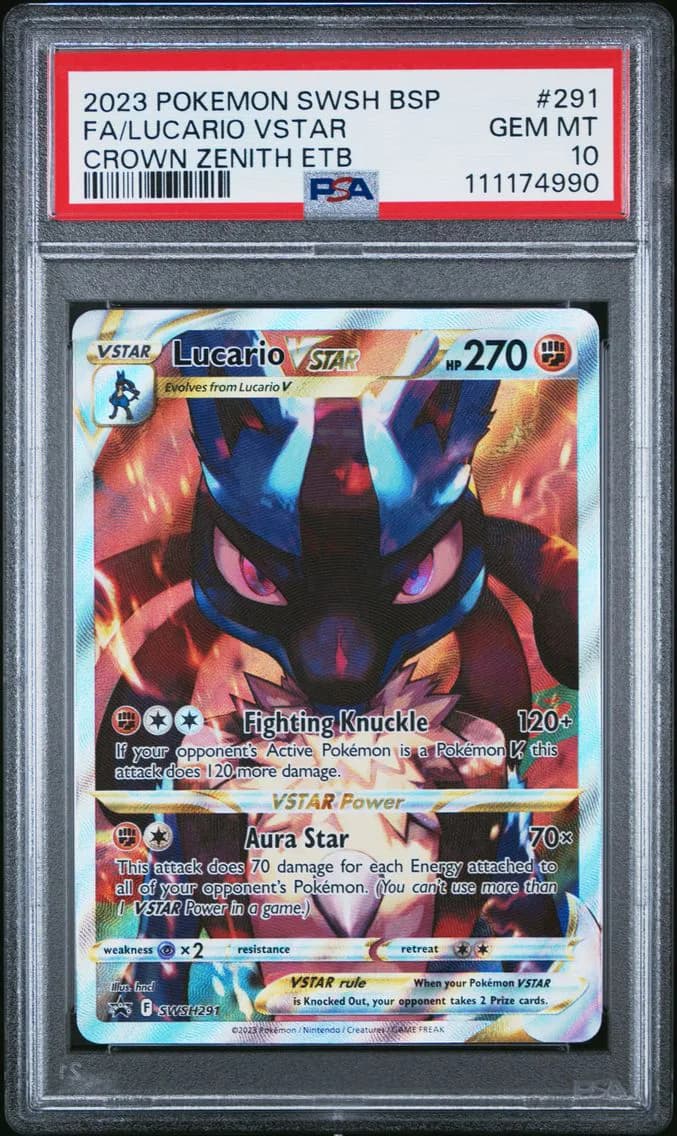 Lucario VSTAR slab