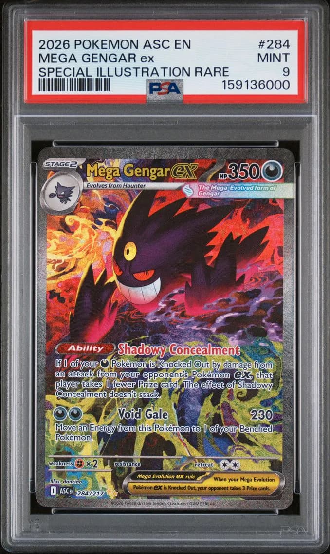 Mega Gengar ex slab
