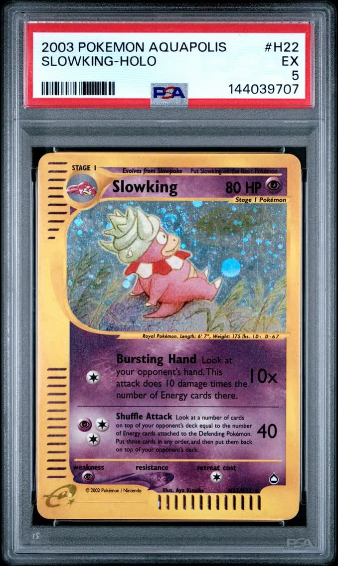 Slowking slab