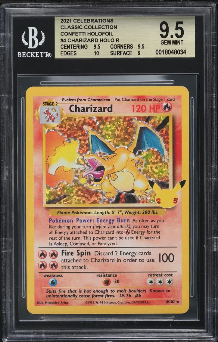 Charizard slab