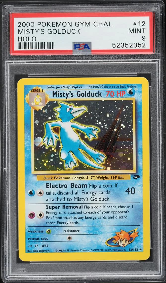 Misty's Golduck slab