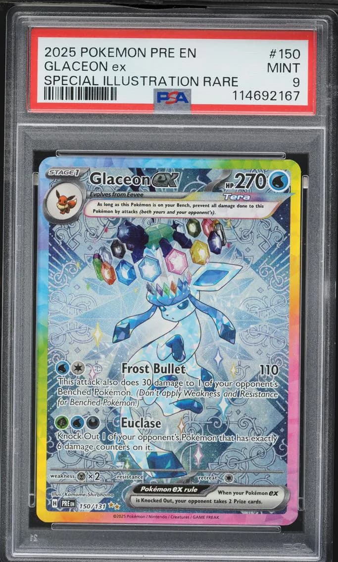 Glaceon ex slab