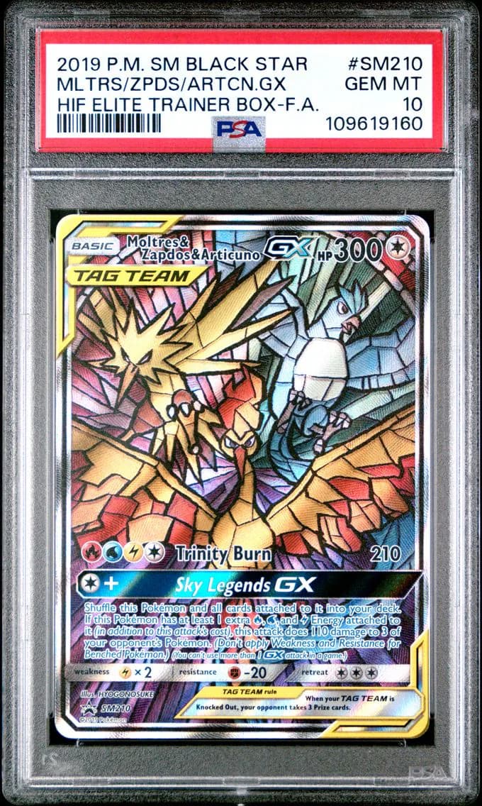 Moltres & Zapdos & Articuno-GX slab