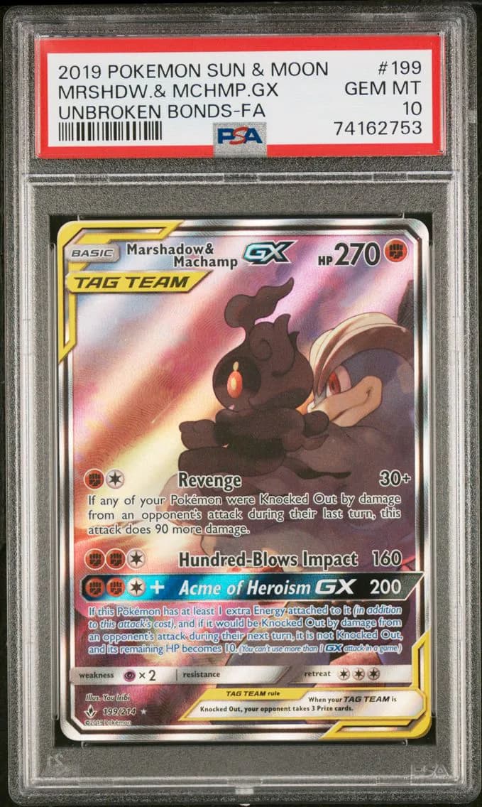 Marshadow & Machamp-GX slab