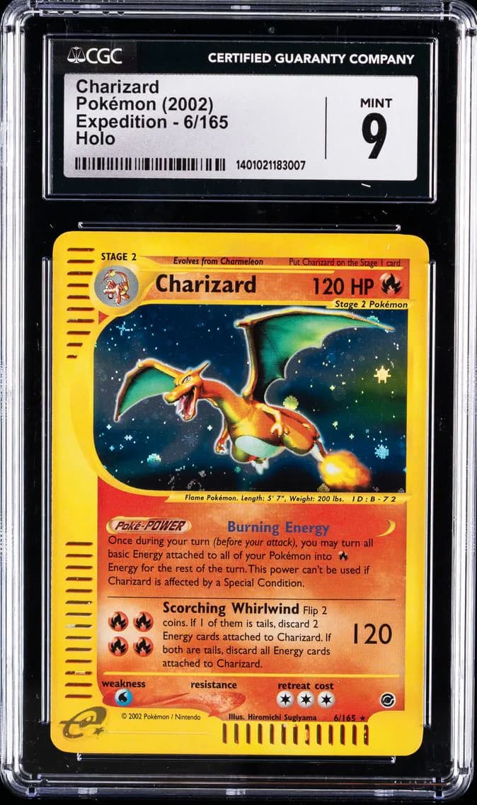 Charizard slab
