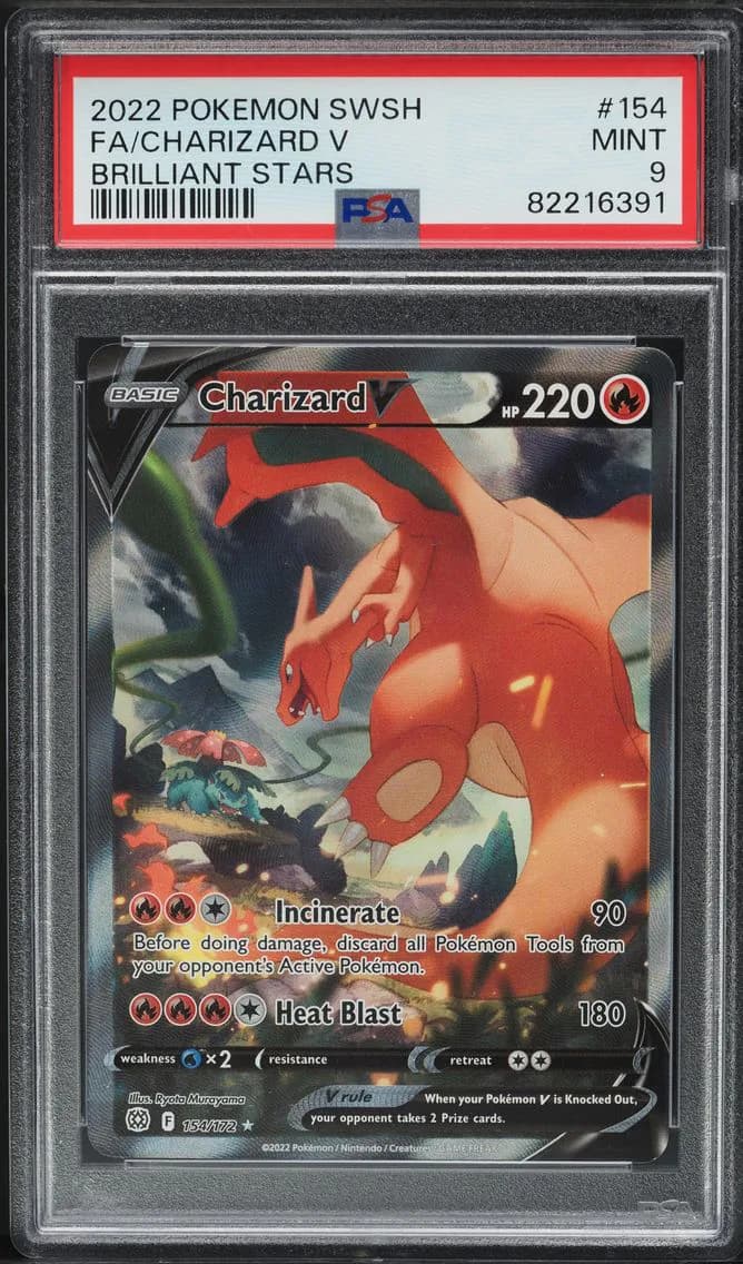 Charizard V slab