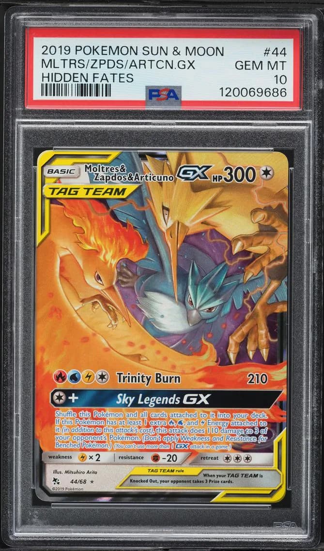 Moltres & Zapdos & Articuno-GX slab