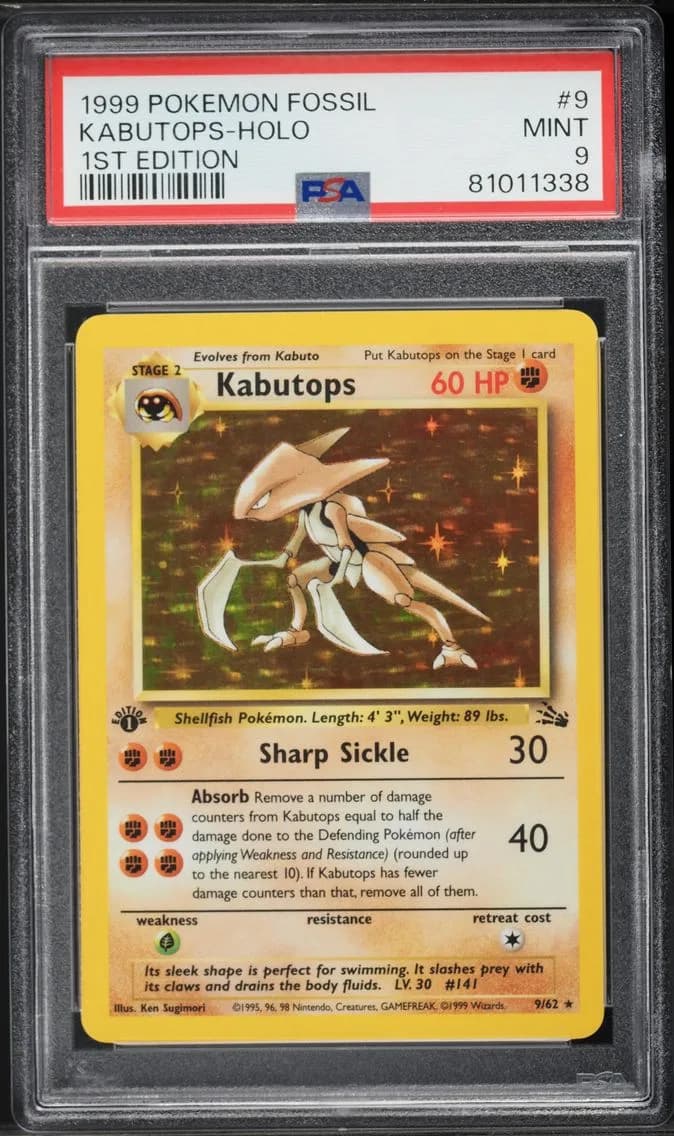 Kabutops slab