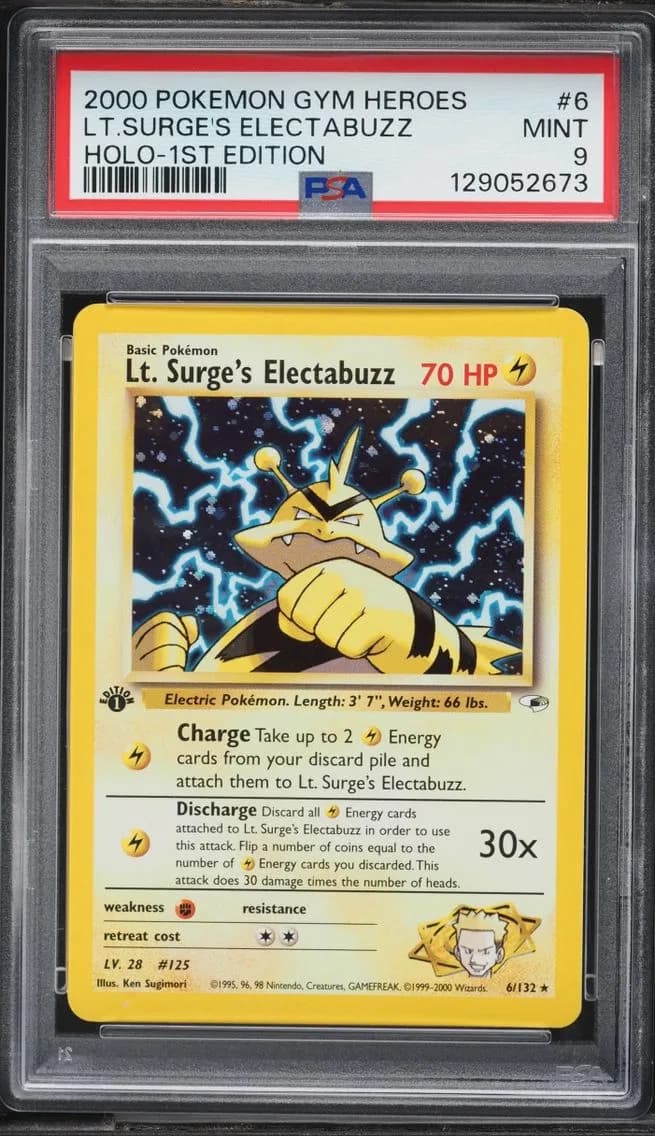 Lt. Surge's Electabuzz slab