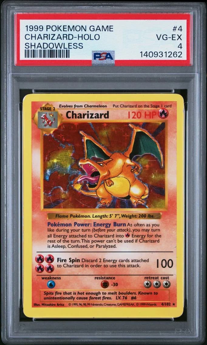 Charizard slab