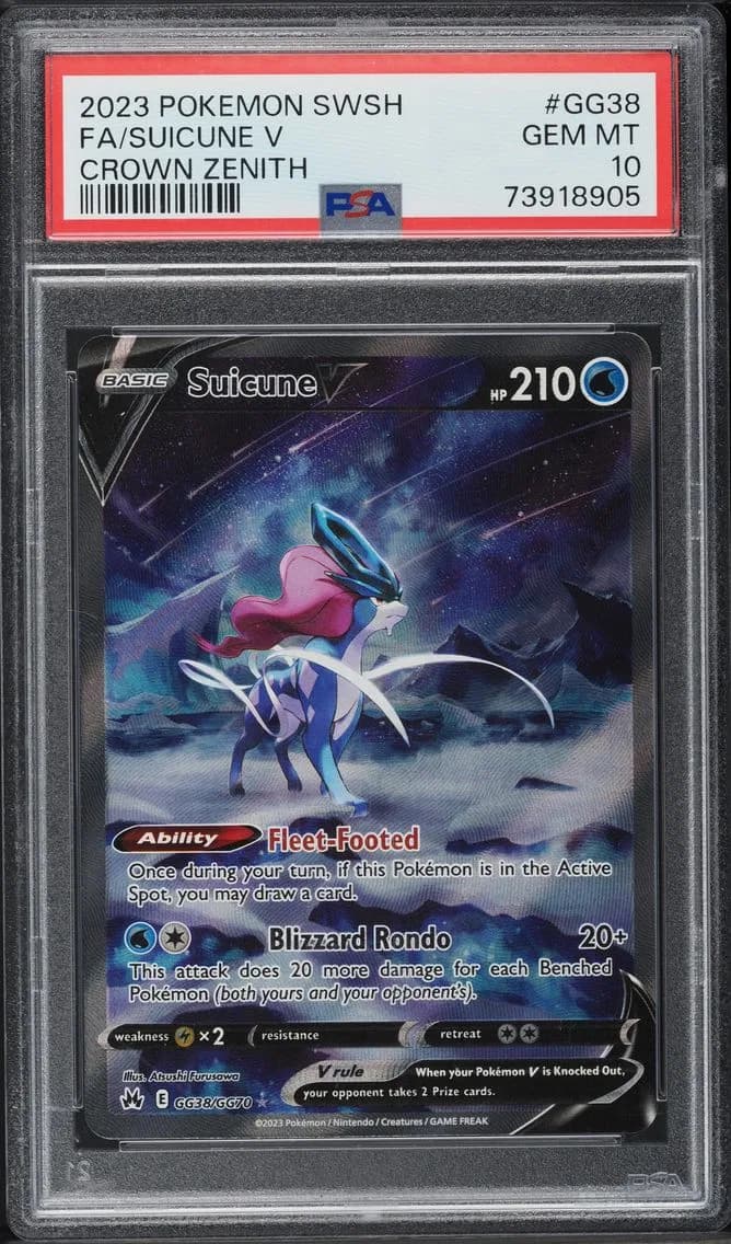 Suicune V slab