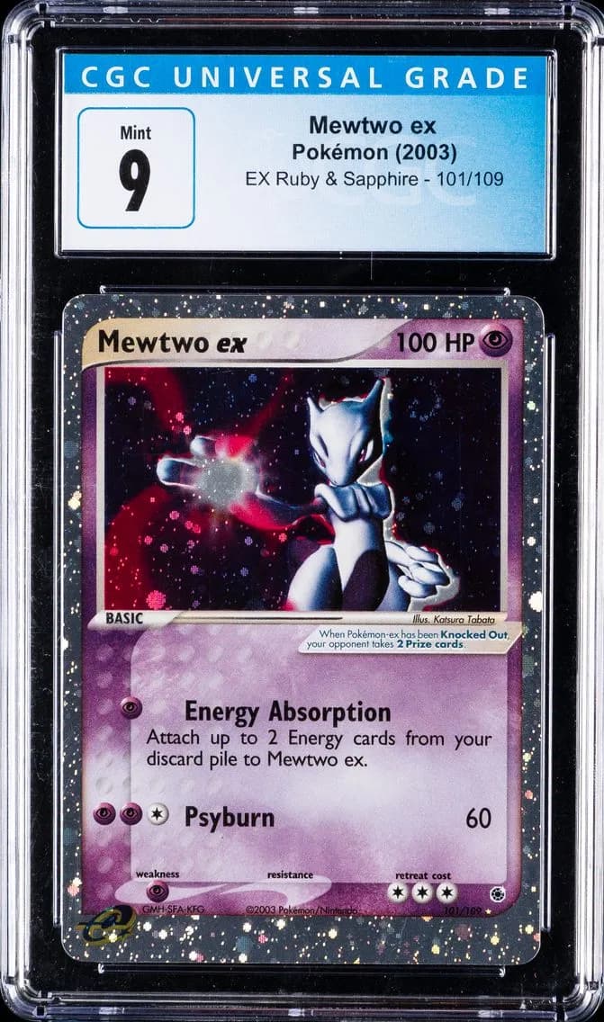 Mewtwo ex slab