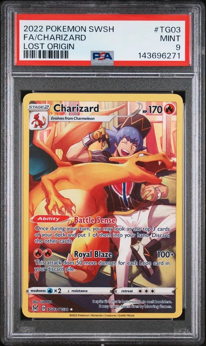 Charizard slab