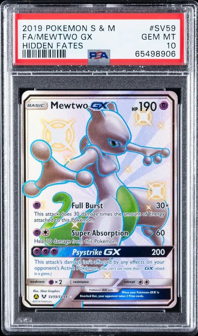 Mewtwo-GX slab