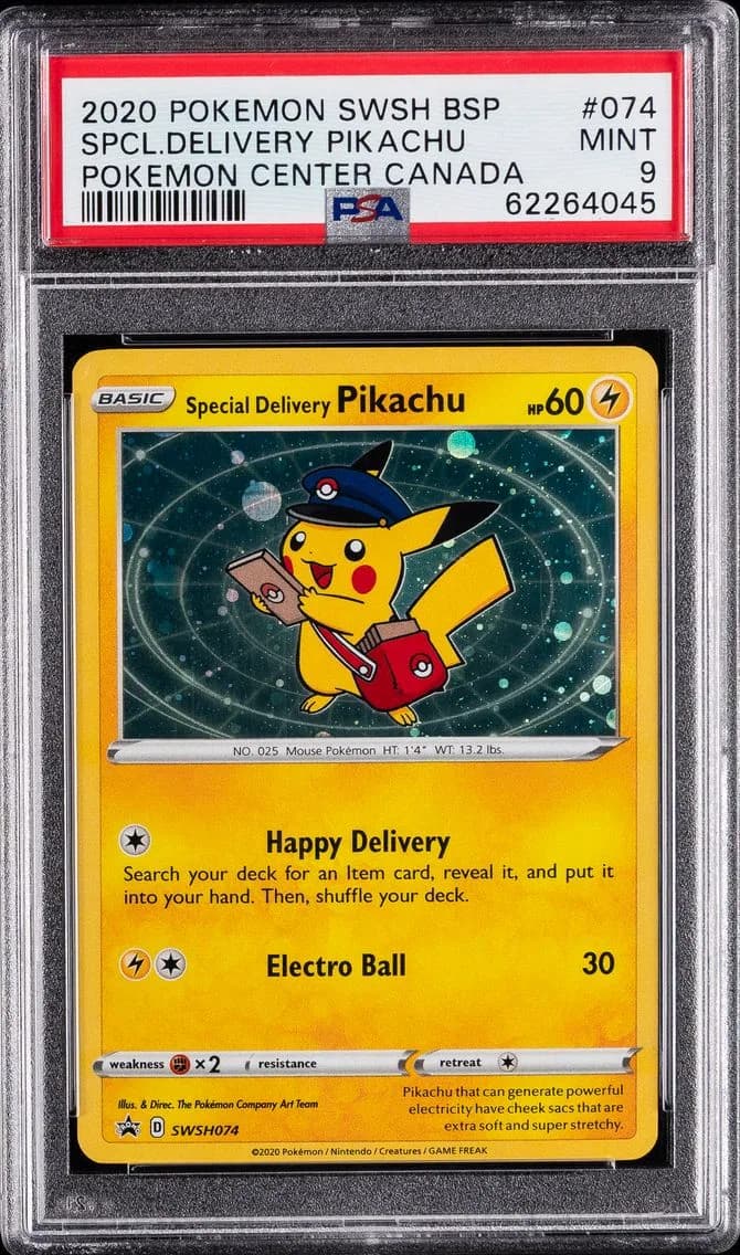 Special Delivery Pikachu slab