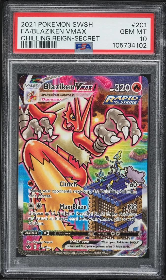 Blaziken VMAX slab