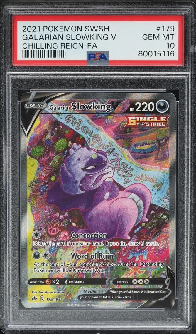 Galarian Slowking V slab