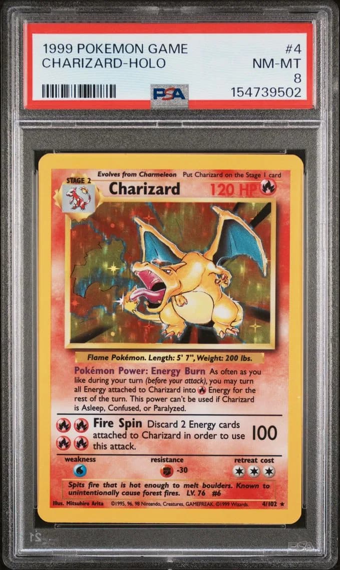 Charizard slab
