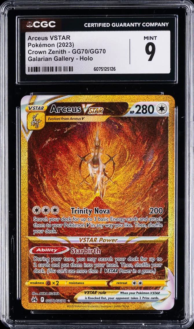 Arceus VSTAR slab