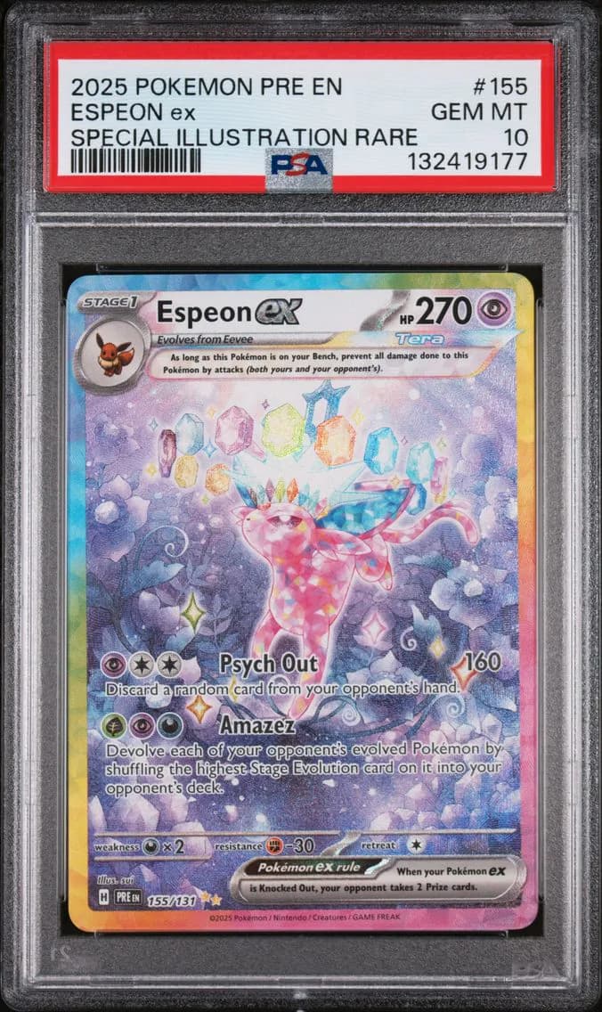 Espeon ex slab