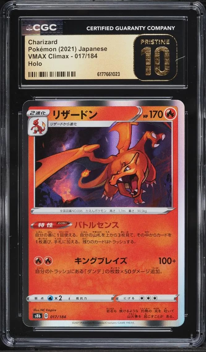 Charizard slab
