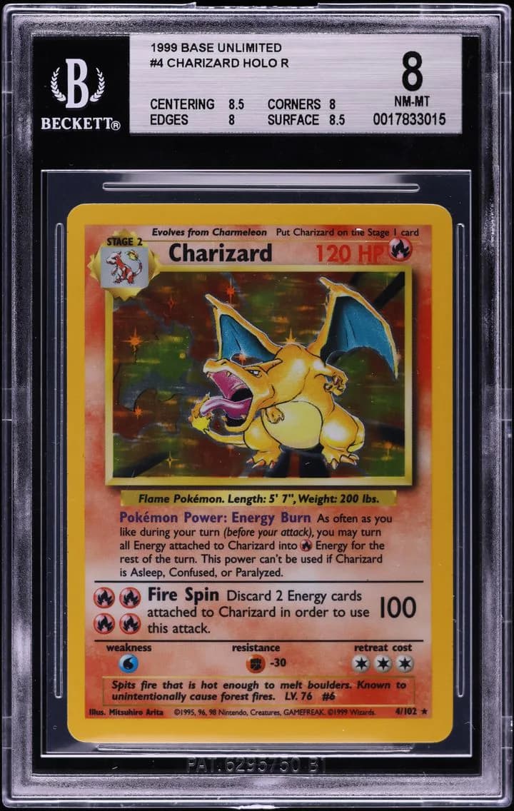 Charizard slab