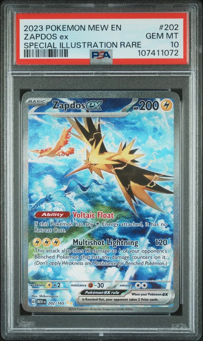 Zapdos ex slab