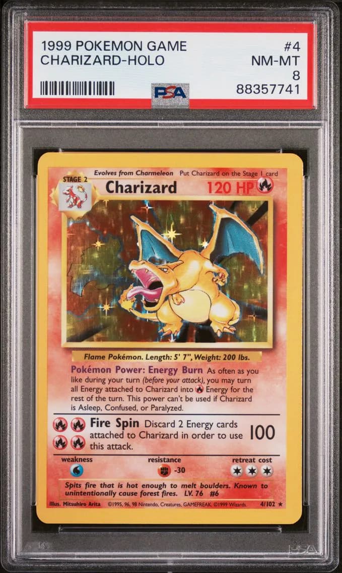 Charizard slab