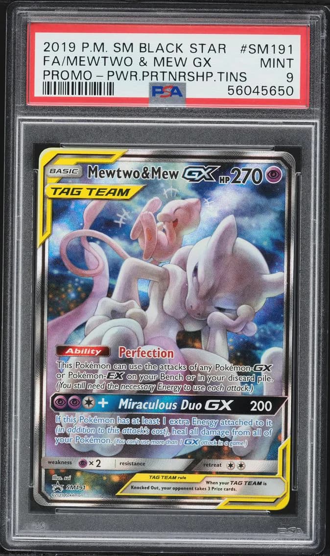 Mewtwo & Mew-GX slab