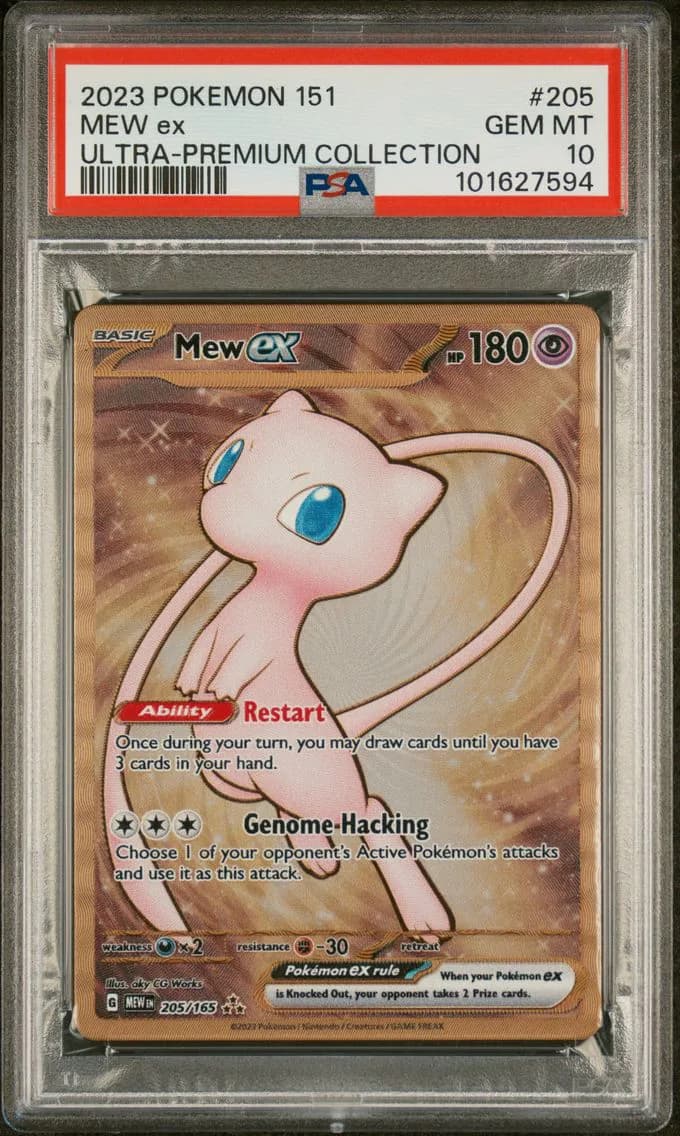 Mew ex slab