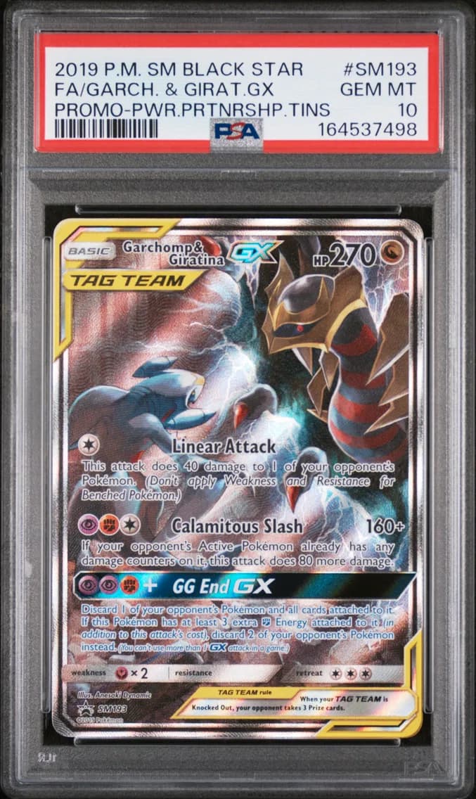 Garchomp & Giratina-GX slab