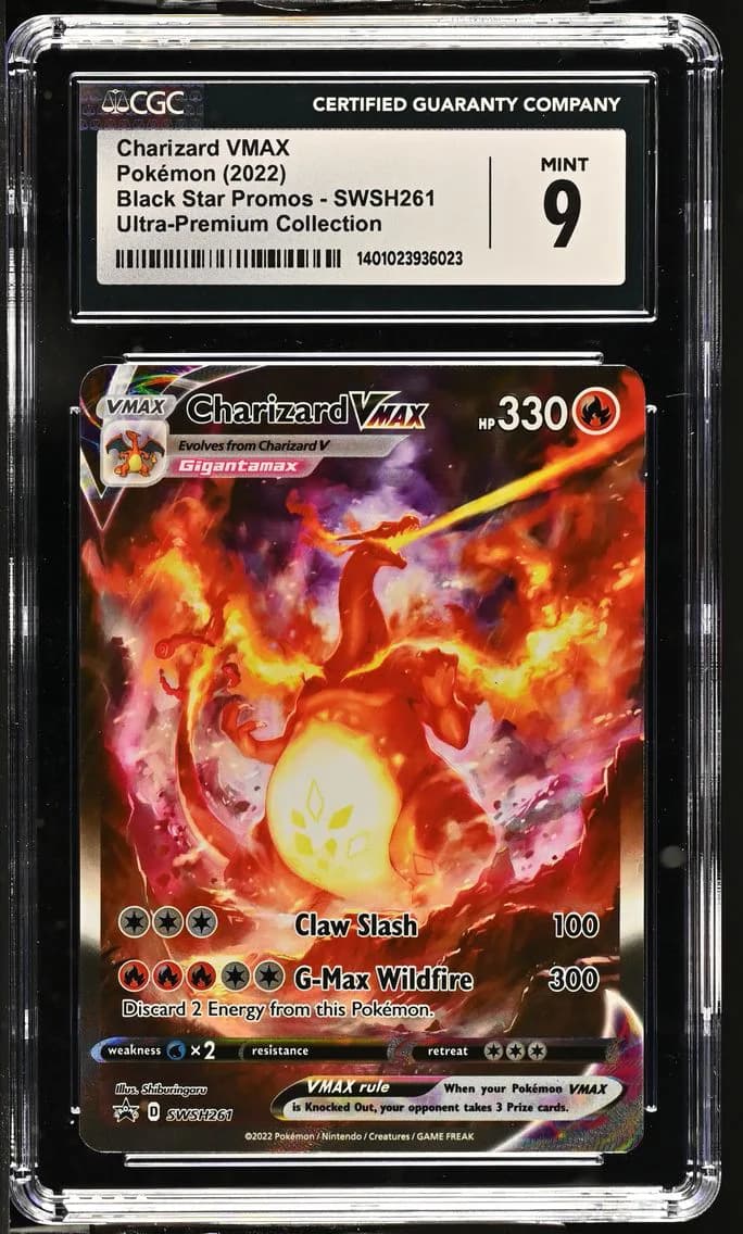 Charizard VMAX slab