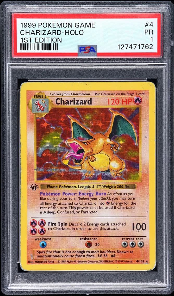 Charizard slab