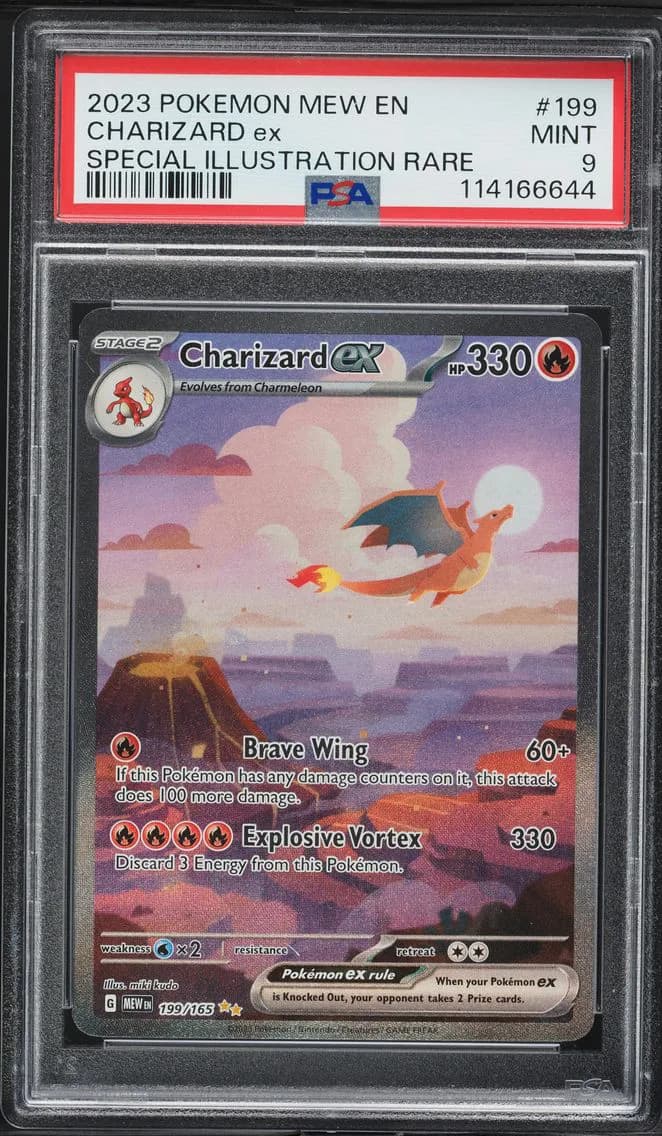 Charizard ex slab