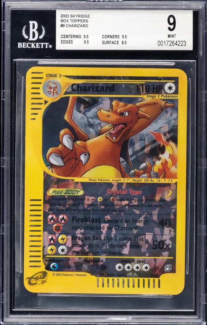 Charizard slab
