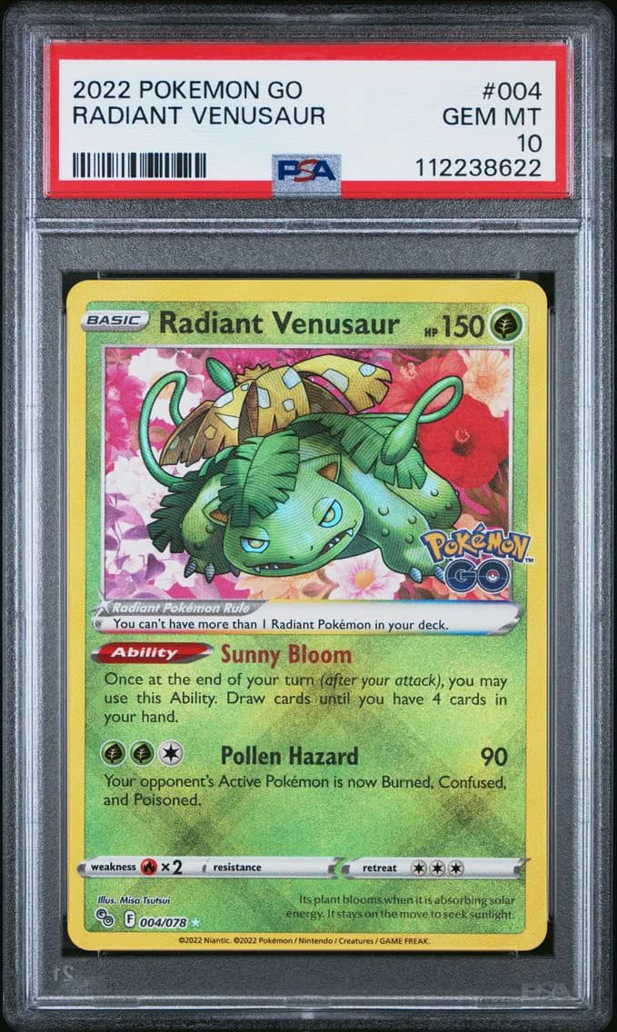 Radiant Venusaur slab